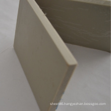 Gray Thick PP Plastic Sheet / Board